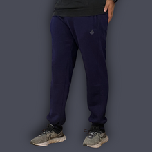 Load image into Gallery viewer, Pageant Blue Men&#39;s Trackies (Jet Black Logo)
