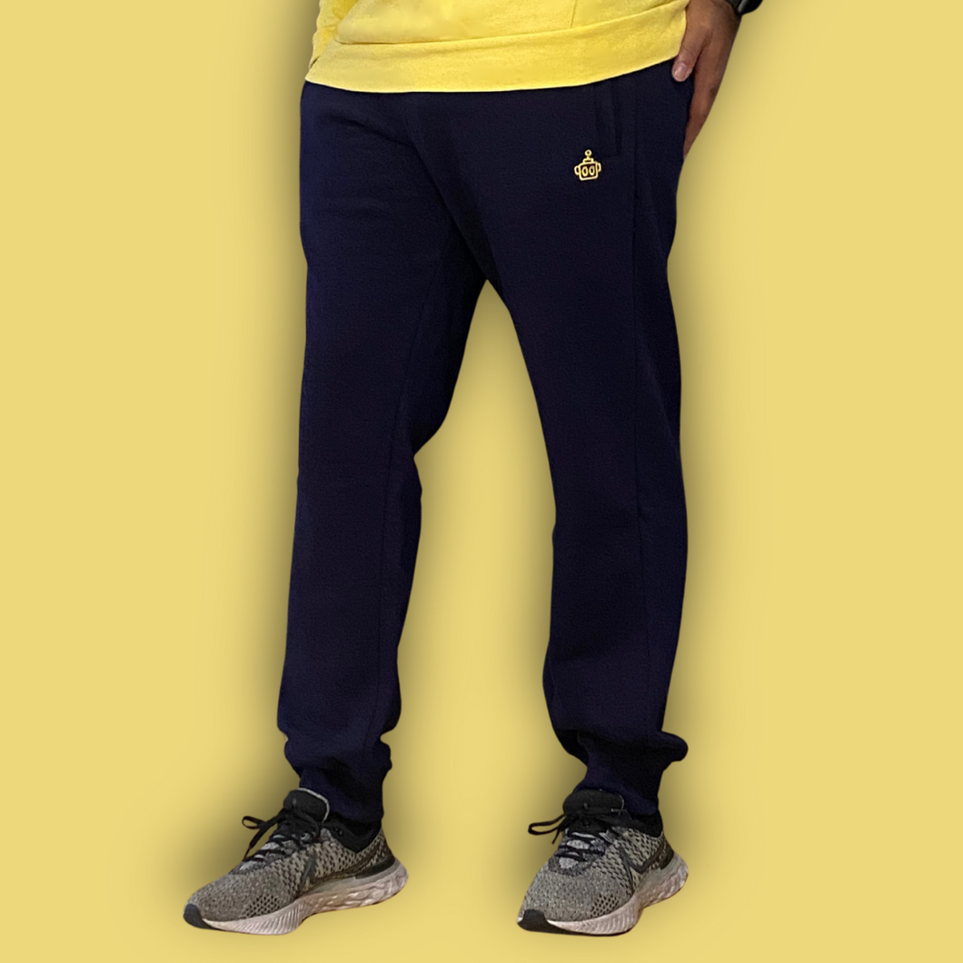 Pageant Blue Men's Trackies (Lemon Drop Logo)